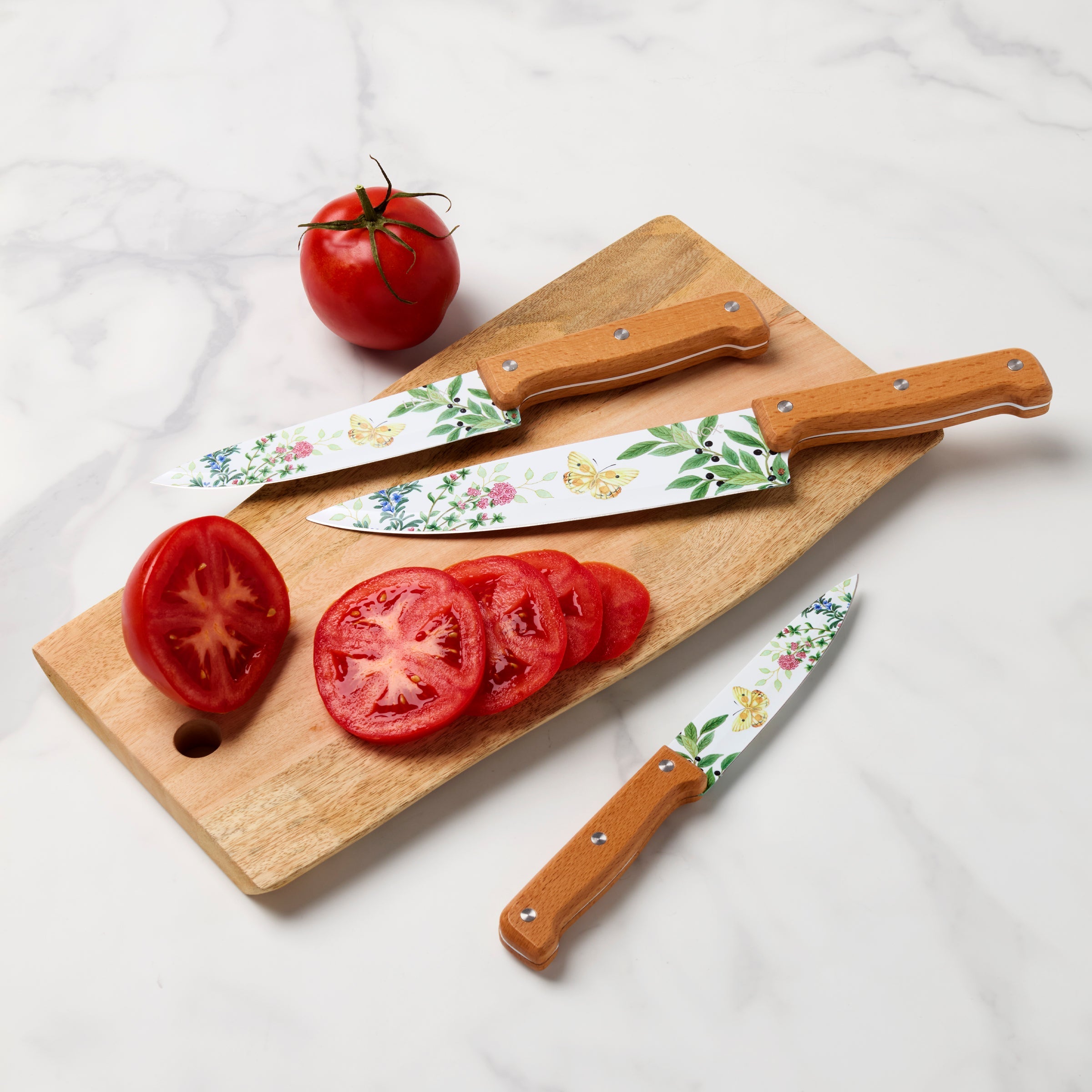 Butterfly Meadow Herbs 4 Piece Cutlery Set